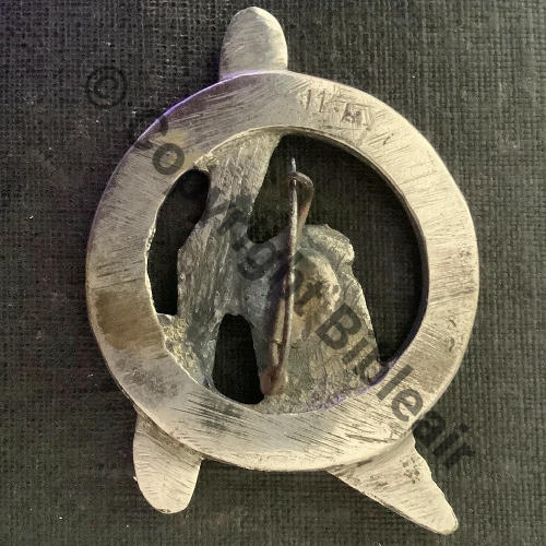 BREVET MEMBRE EQUIPAGE AVION & DIRIGEABLE No11  SM Bol ancien Dos lisse irreg strie Src.gigi52 120EurInv 